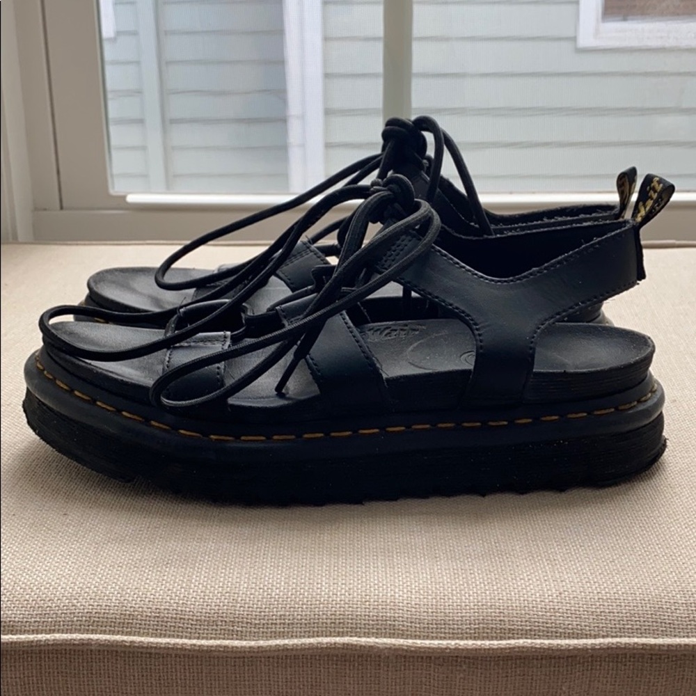 Dr Martens Nartilla Leather Gladiator Sandals